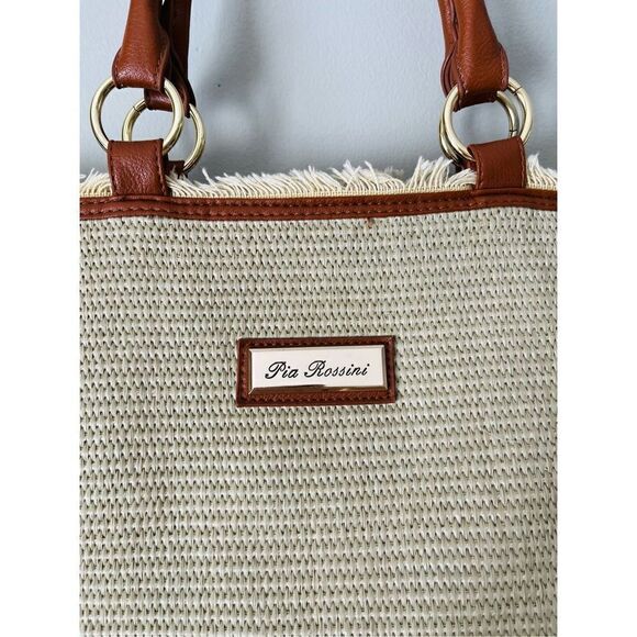 Pia Rossini straw look tote bag - Picture 15 of 16